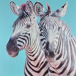 All Ears by Darryn Eggleton - Original Painting on Box Canvas sized 28x28 inches. Available from Whitewall Galleries